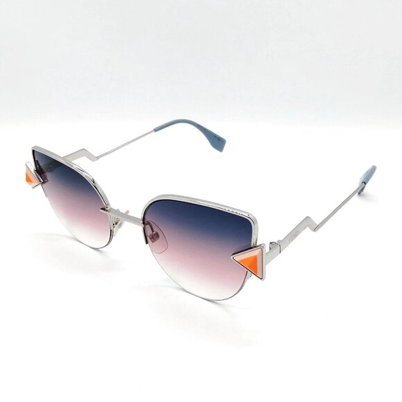 Fendi Sunglasses Women's Silver SNX06BPLLM mon-335-092225 - Picture 1 of 9